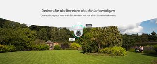 5MP Super HD + 360° Betrachtungswinkel