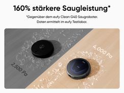 stärkere Saugleistung