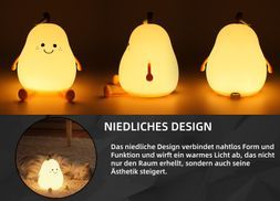 Warmes LED Nachtlicht, niedlich und sorglos!