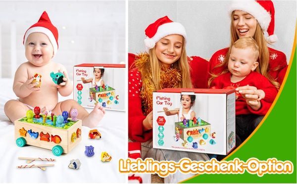 Ein exquisites und perfektes Weihnachtsgeschenk, der beste Spielgefährte für Kinder!