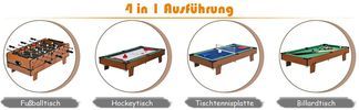 4 in 1 Spieltisch