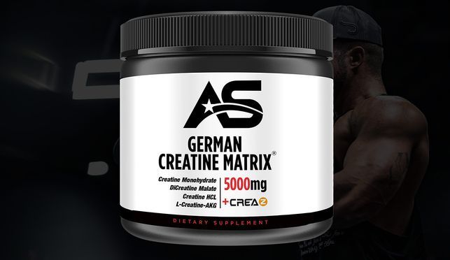 German Creatine Matrix mit Creatin Monohydrat & HCL CreaZ® Pulver