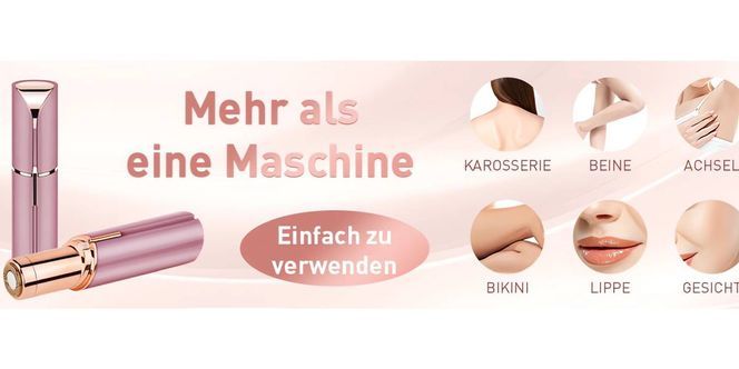 Gesichtshaarentferner für Frauen