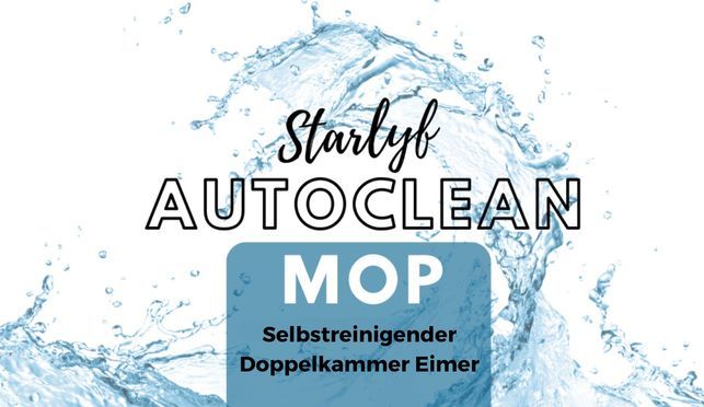 Starlyf Autoclean Reinigungsmopp Set mit Eimer