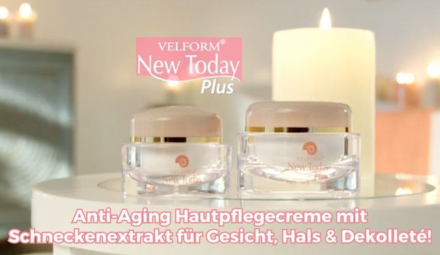 Velform New Today Schneckencreme pflegende Creme für Haut und Gesicht