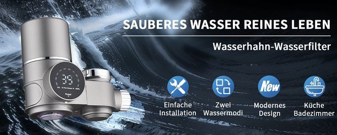 Entdecken Sie HOMELODY Wasserhahnfilter: Innovatives Design für eine gesunde Zukunft!