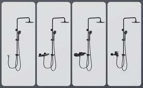 Universal Duschset für Flexiblen Einsatz