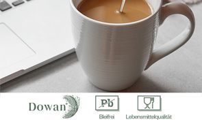 Leicht zu reinigen und keine Kaffeeflecken