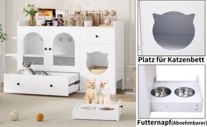 Vielseitiger Katzenschrank