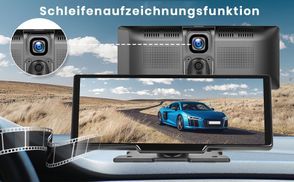 HD Frontkamera und Loop Aufnahme 