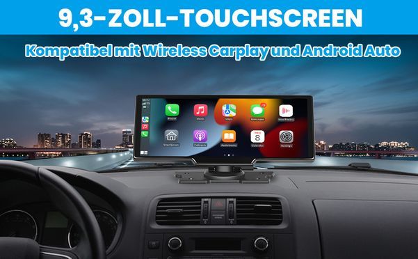 Kabelloses Carplay und Android Auto