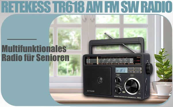 Retekess TR618 AM FM SW Radio ist die perfekte Wahl