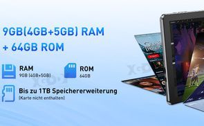  9 GB (4 + 5) RAM + 64 GB ROM 