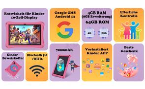 Highlight des N02 Kids Tablet