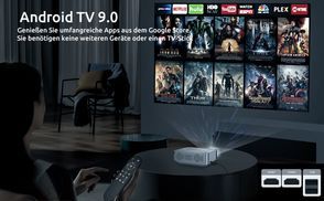 2+16GB Android TV Smart Projector