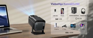 Multimedia Kompatibilität Bluetooth 5.2 Projektor