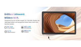 10.1 Zoll HD+Display