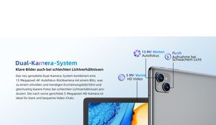 7000 mAh + 13MP Kamera