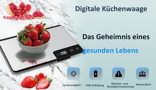 Ein guter Helfer beim Kochen und Gesundheitsmanagement