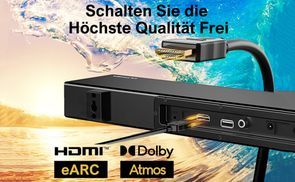 HDMI eARC + Dolby Atmos