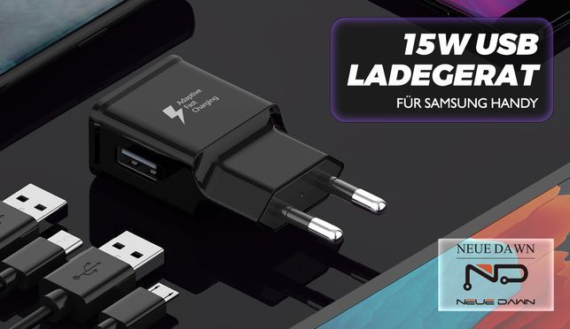 NEUE DAWN 15W USB Ladegerät für Samsung