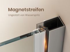 Magnetstreifen: Schutz vor Wasserspritzern