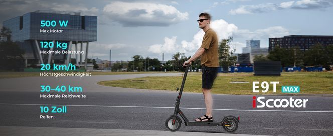 E Scooter ABE mit Straßenzulassung eKFV