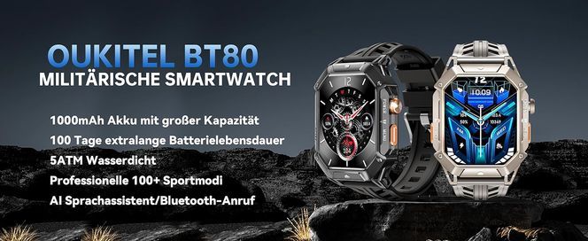 Militärische Smartwatch – Robuste Qualität für Outdoor Enthusiasten