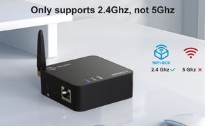 Nur 2.4Ghz WiFi Unterstützung