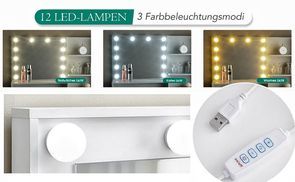 3 Farben und Helligkeit einstellbar