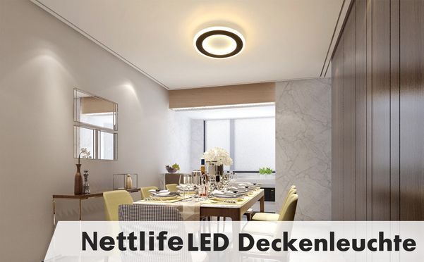 LED Deckenleuchte Warmweiß Mit Modernem Design