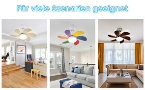 Vielseitige Funktionen Deckenventilator