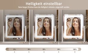 Helligkeit 10%~100% dimmbar