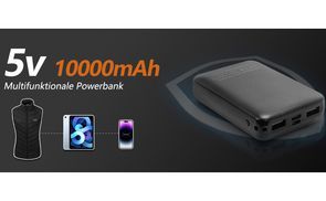 5v10000mAh Multifunktionale Powerbank