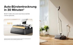 Auto Bürstentrocknung in 30 Minuten