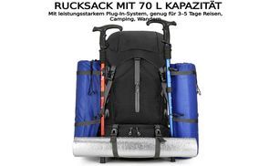 70L Bergsteigerrucksack: