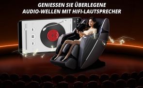 Massieren und gleichzeitig Musik genießen