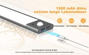 1500 mAh Wiederaufladbarer Lithium Ionen Akku