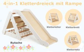 3 seitiges Klettergerüst mit Rampe