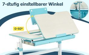 Winkelverstellbarer Schreibtisch