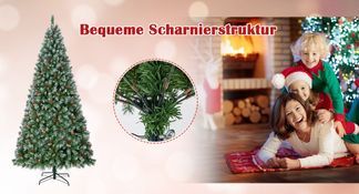 Bequeme Scharniere & 2-Sektionen-Design