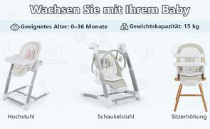 3 in 1 Babyschaukel