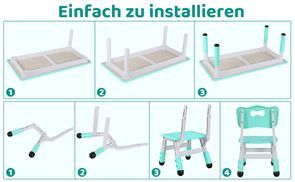 Leicht zu Montieren