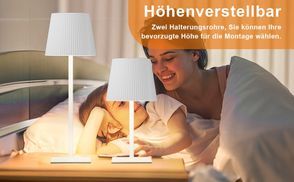 Höhenverstellbare Schreibtischlampe