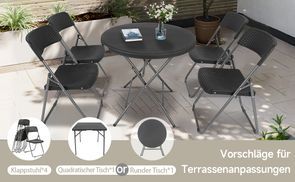 Gemütliche Terrassenmöbel