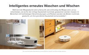 Intelligentes erneutes Waschen und Wischen