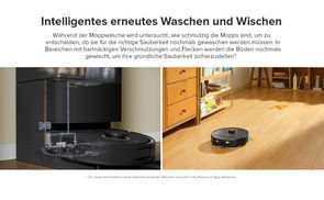 Intelligentes erneutes Waschen und Wischen