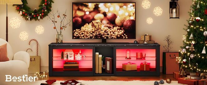 Bestier TV Ständer für 70 Zoll Fernseher