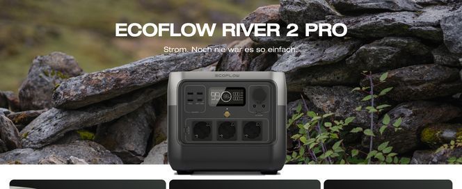 EcoFlow RIVER 2 Pro Tragbare Powerstation