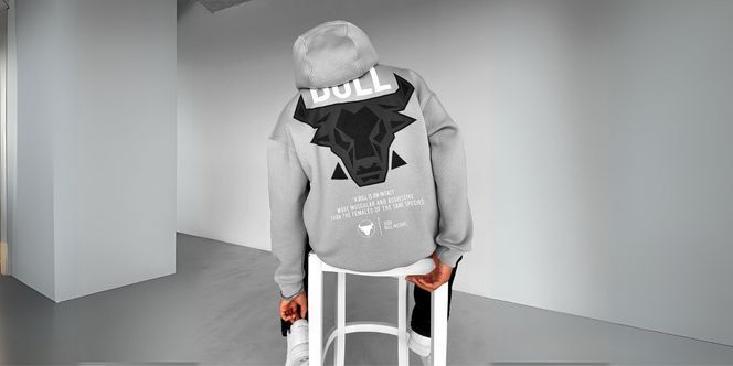 Trendiger Bull Hoodie: Streetwear für lässige Looks!